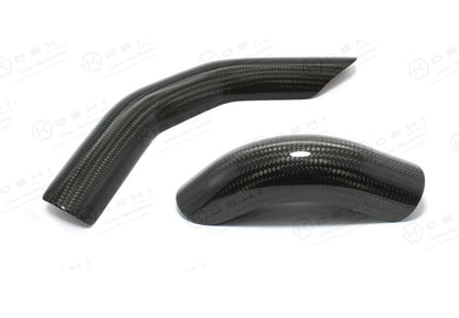 Harley Davidson V-ROD Protection Heating Exhaust - Carbon Fibre