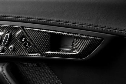 Jaguar F-Type Interior Doors Handle Cover - Carbon Fibre
