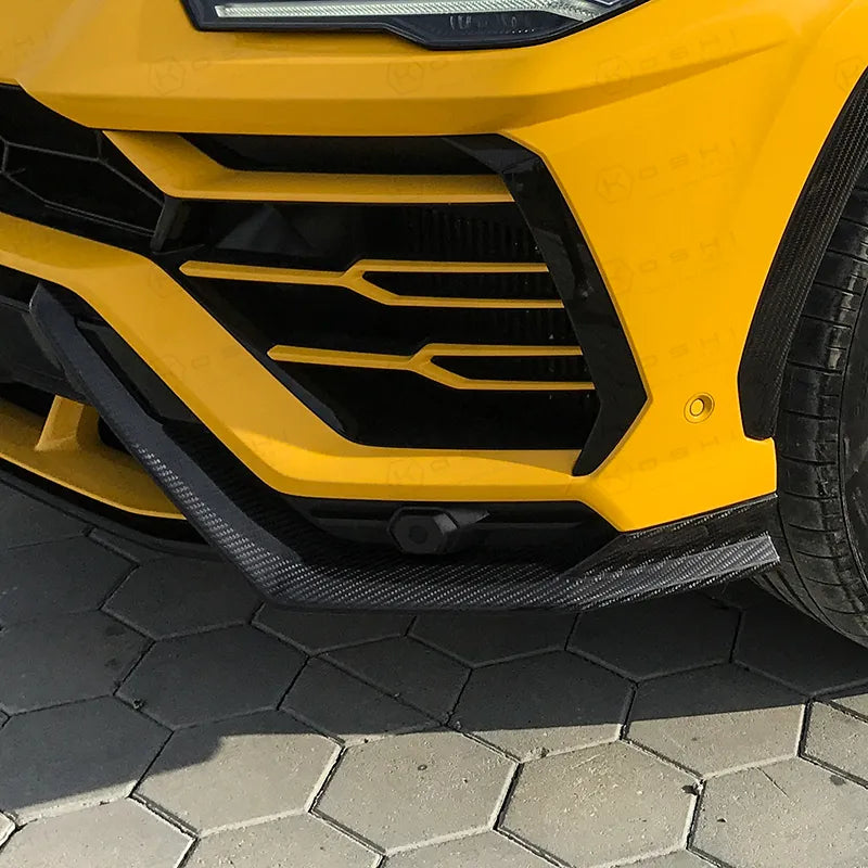 Lamborghini Urus Agressive Front Bumper Flaps - Carbon Fibre - TMC Motorsport