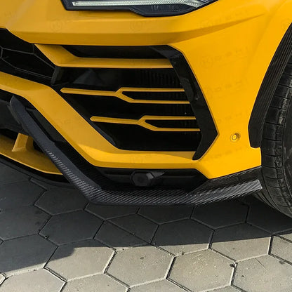 Lamborghini Urus Agressive Front Bumper Flaps - Carbon Fibre - TMC Motorsport