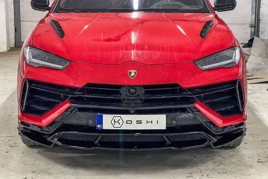 Lamborghini Urus Front Splitter - Carbon Fibre - Koshi Group Store