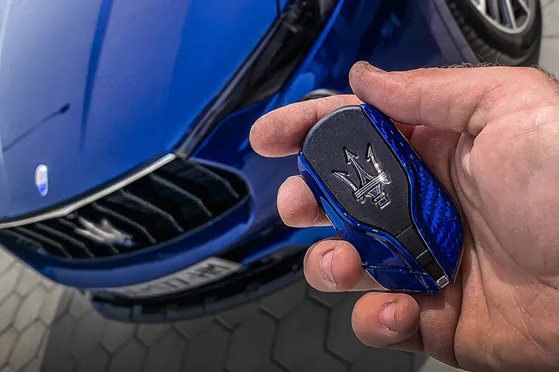 Maserati Ghibli, Quattroporte , Levante Key Cover 2013-2018 - Carbon Fibre - TMC Motorsport