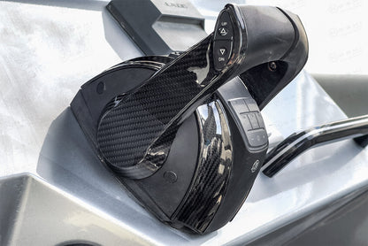 Mercury DTS Dual Handle Electronic Remote Control Throttle Cover - Carbon Fibre