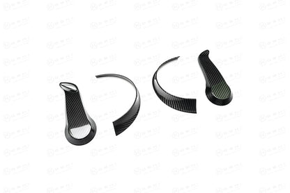 Mercury DTS Dual Handle Electronic Remote Control Throttle Cover - Carbon Fibre