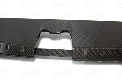 Porsche 992 Rear Trunk Central Trim - Carbon Fibre - TMC Motorsport