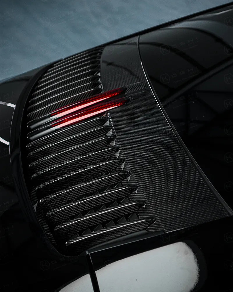 Porsche 992 Trunk Deflector Cover - Carbon Fibre - TMC Motorsport