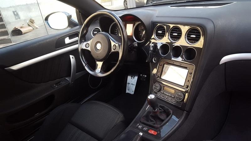 Alfa Romeo Brera Central Console and Gear Box Frame - Carbon Fibre - TMC Motorsport
