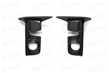Toyota GR Yaris Front Fog Lights Frame - Carbon Fibre - TMC Motorsport