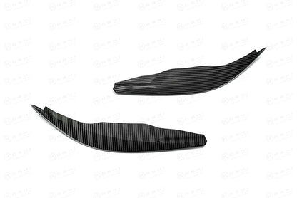 Toyota GR Yaris Headlights Cover (Angry Look) - Carbon Fibre - TMC Motorsport