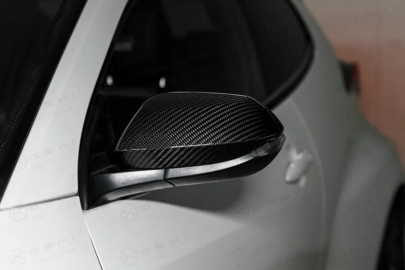 Toyota GR Yaris Mirror Caps - Carbon Fibre - TMC Motorsport