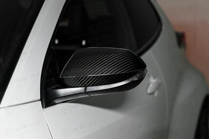 Toyota GR Yaris Mirror Caps - Carbon Fibre - TMC Motorsport