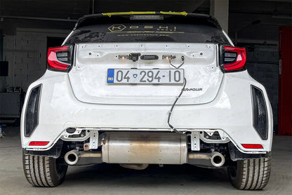 Toyota GR Yaris Rear Bumper Air Duct / Air Vents - Carbon Fibre - TMC Motorsport