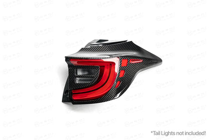 Toyota GR Yaris Tail Light Frame Cover - Carbon Fibre - TMC Motorsport