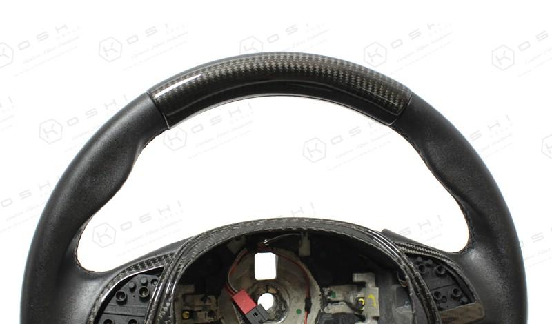 Alfa Romeo Giulietta MY 2014 Upper Part Steering Wheel Cover - Carbon Fibre - TMC Motorsport