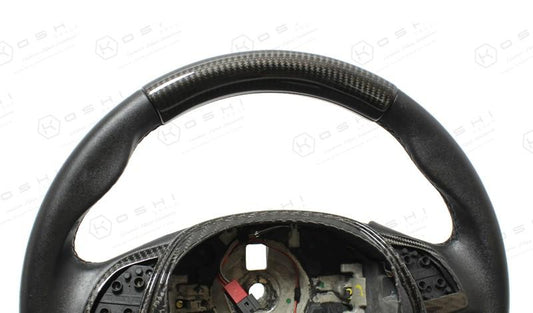 Alfa Romeo Giulietta MY 2014 Upper Part Steering Wheel Cover - Carbon Fibre - TMC Motorsport
