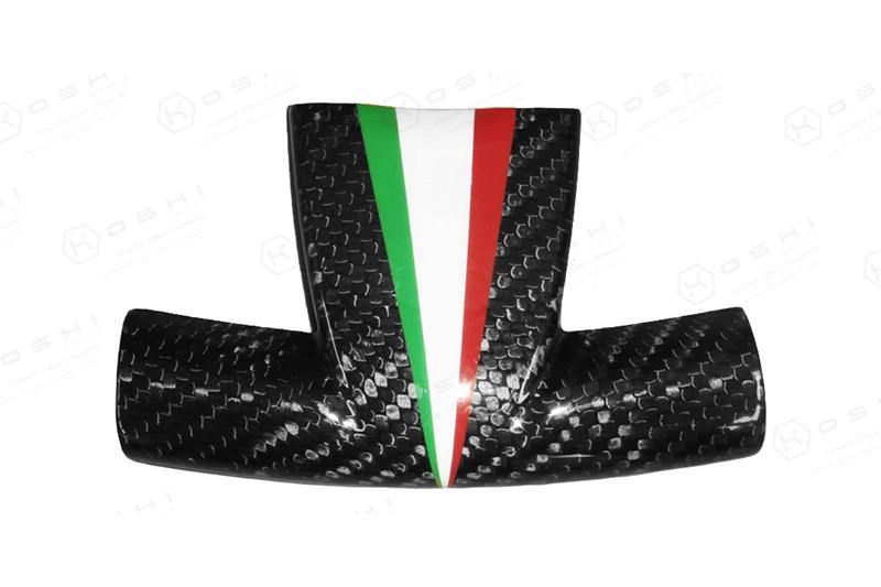 Abarth 500 Steering Wheel Lower Cover - Carbon Fibre - Abarth Tuning