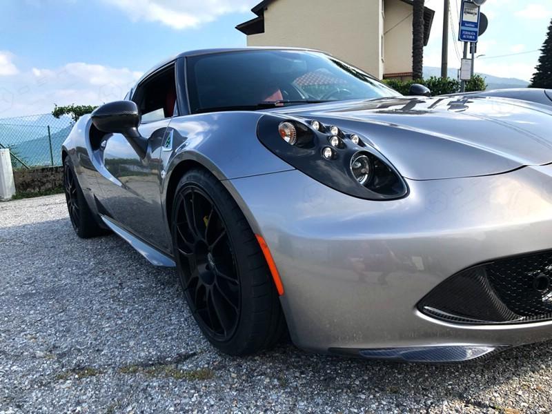 Alfa Romeo 4C Front Aggressive OEM Lip Bumper - Carbon Fibre - TMC Motorsport