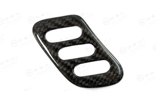 Alfa Romeo 4C Adjustment Button control Frame for LHD - Carbon Fibre - Koshi Group Store