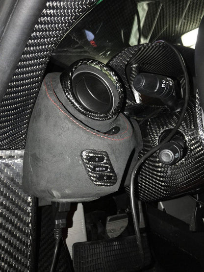 Alfa Romeo 4C Adjustment Button control Frame for LHD - Carbon Fibre - TMC Motorsport