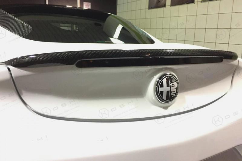 Alfa Romeo 4C Coupe Rear Spoiler - Carbon Fibre - TMC Motorsport