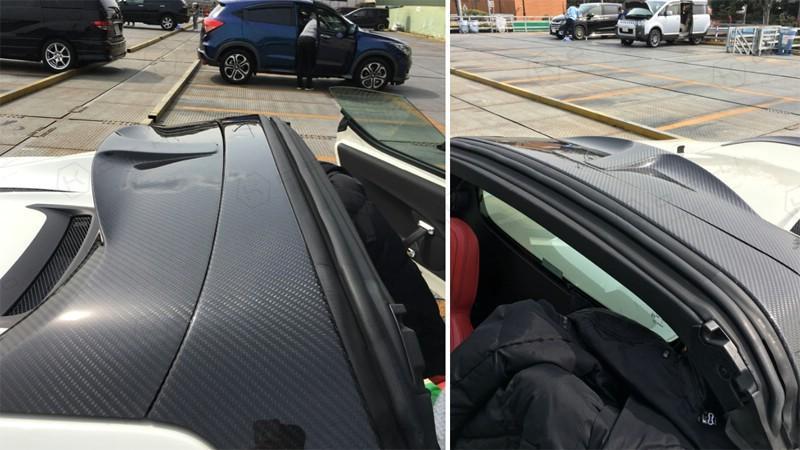 Alfa Romeo 4C Roll bar and Spoiler - Carbon Fibre - TMC Motorsport