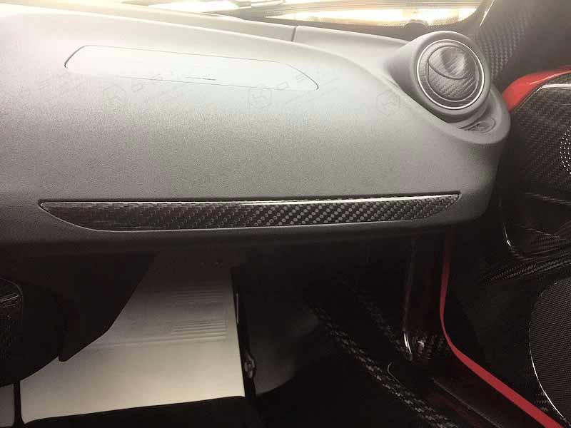 Alfa Romeo 4C Dashboard Trim - Carbon Fibre - TMC Motorsport