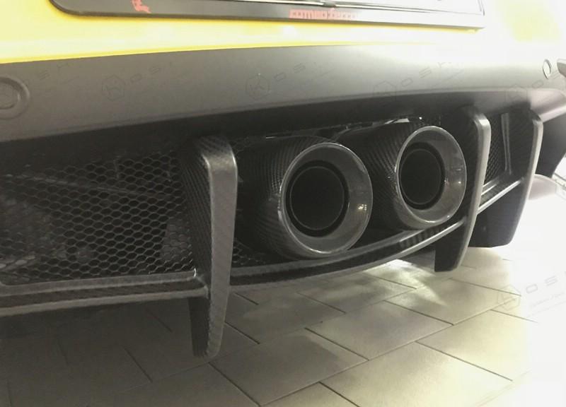 Alfa Romeo 4C Exhaust Pipe - Carbon Fibre - TMC Motorsport