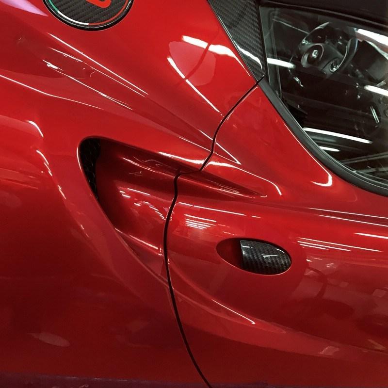 Alfa Romeo 4C External Door Handles - Carbon Fibre - TMC Motorsport