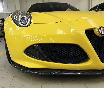 Alfa Romeo 4C Front Bumper Flaps - Carbon Fibre - TMC Motorsport