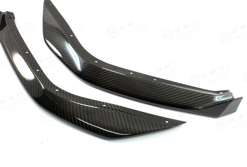 Alfa Romeo 4C Front Flaps Splitter Lips - Carbon Fibre - TMC Motorsport