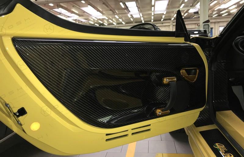 Alfa Romeo 4C Internal Door Panels - Carbon Fibre - TMC Motorsport