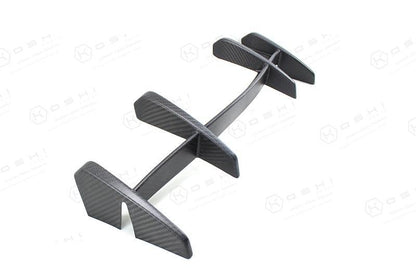 Alfa Romeo 4C Matte Rear Diffuser Flaps Deflector - Carbon Fibre - TMC Motorsport