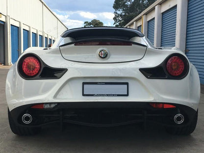 Alfa Romeo 4C Rear Frame Tail Light ,488 Ferrari Style - Carbon Fibre - TMC Motorsport