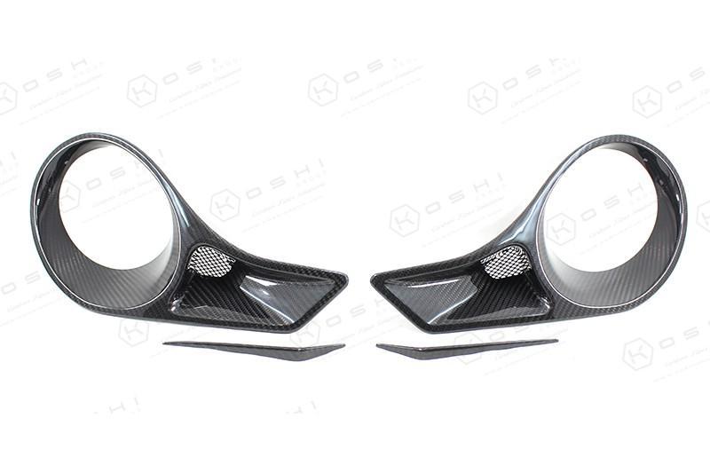 Alfa Romeo 4C Rear Frame Tail Light ,488 Ferrari Style - Carbon Fibre - TMC Motorsport