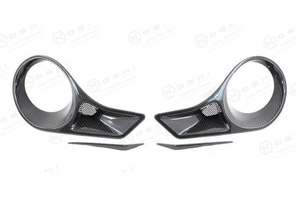 Alfa Romeo 4C Rear Frame Tail Light ,488 Ferrari Style - Carbon Fibre - TMC Motorsport