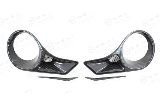 Alfa Romeo 4C Rear Frame Tail Light ,488 Ferrari Style - Carbon Fibre - TMC Motorsport