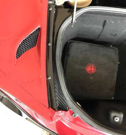 Alfa Romeo 4C Rear Trunk Side Trim - Carbon Fibre - TMC Motorsport