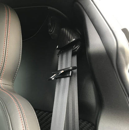 Alfa Romeo 4C Safety Belt Ring Cover - Carbon Fibre - TMC Motorsport