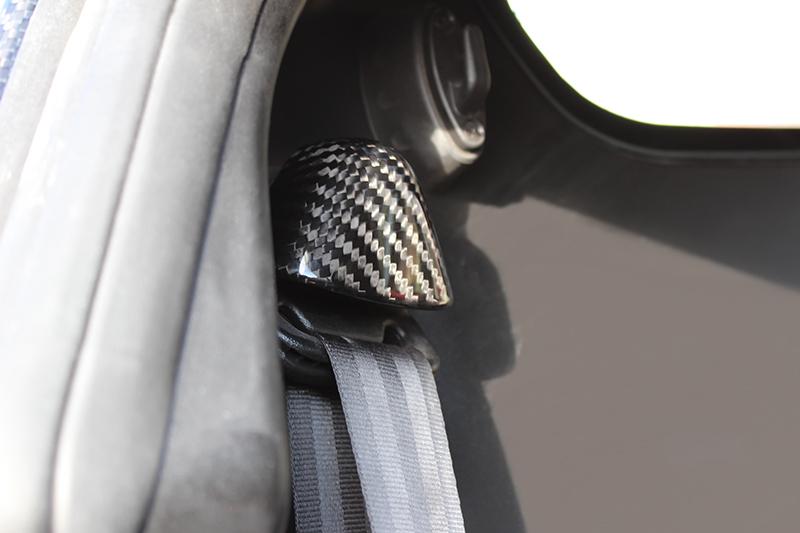 Alfa Romeo 4C Safety Belt Ring Cover - Carbon Fibre - TMC Motorsport