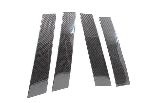 Alfa Romeo Giulia B Door Pillars Frame Trim - Carbon Fibre - Koshi Group Store