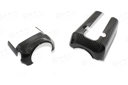 Alfa Romeo Giulia Steering Wheel Shroud - Carbon Fibre - TMC Motorsport