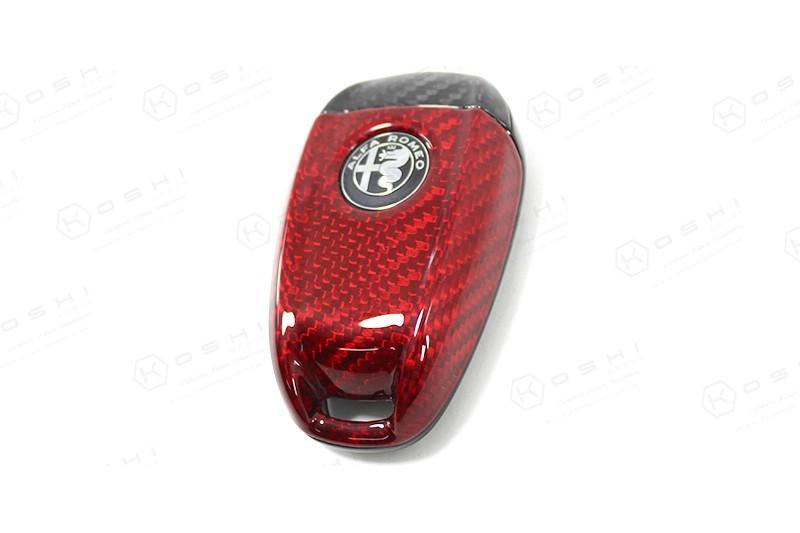 Alfa Romeo Giulia / Stelvio Key Cover Fob - Carbon Fibre - TMC Motorsport