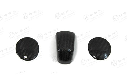 Alfa Romeo Giulietta Automatic Gear Knob Control Buttons - Carbon Fibre - TMC Motorsport