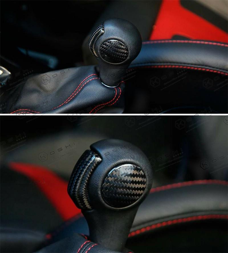 Alfa Romeo Giulietta Automatic Gear Knob Control Buttons - Carbon Fibre - TMC Motorsport