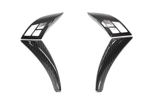 BMW E60 / E61 Steering Wheel Set of Decorative Clips Cover - Carbon Fibre - Koshi Group Store