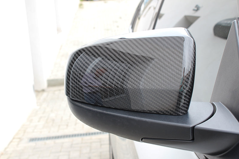 BMW E71 E70 X5 X6 mirror caps cover - Carbon Fibre