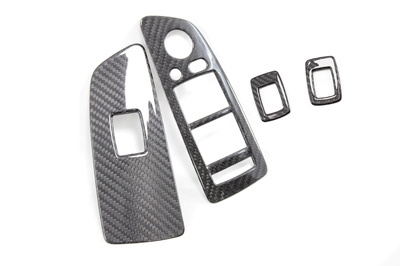 BMW  E87 window switch cover - Carbon Fibre