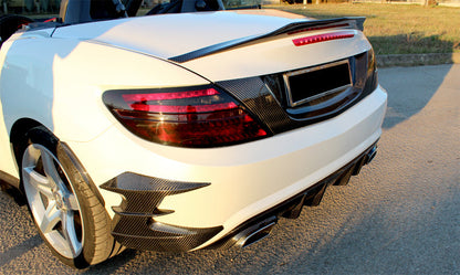 Mercedes Benz SLK R172 Spoiler Extreme Rear - Carbon Fibre