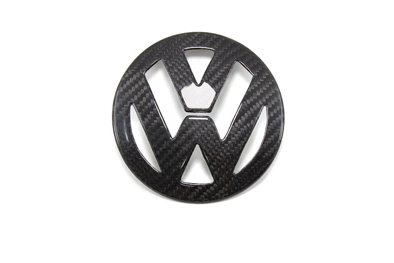 VW Golf 5 mk5 Emblem Cover - Carbon Fibre