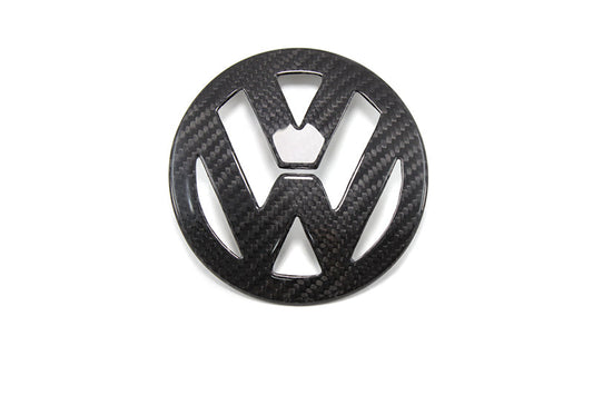 VW Golf 5 mk5 Emblem Cover - Carbon Fibre